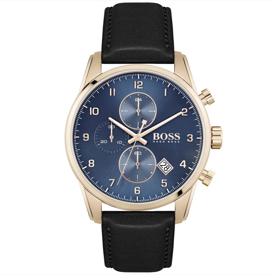Alternative Image for ProductHUGO BOSS Skymaster Watch Gold1